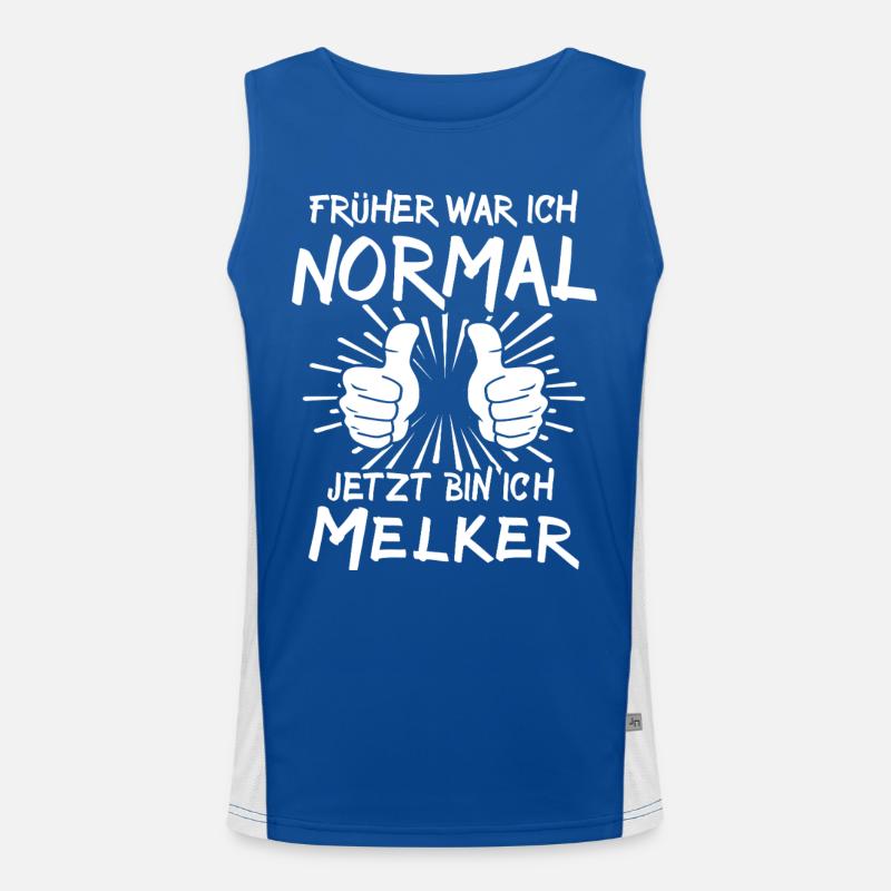 Melker Funktionelles Kontrast-Tank Top für Männer 