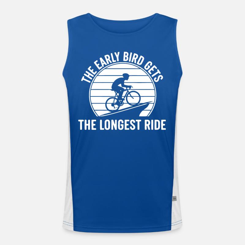 Early Riser Road Cyclists Men's Functional Contrast Tank Top 
