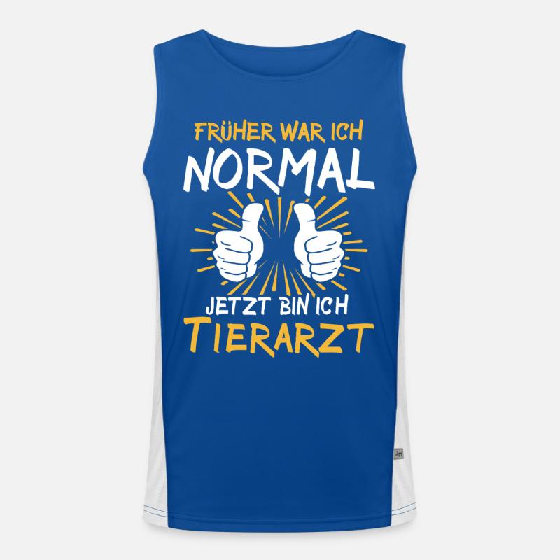 Dyrlægens ord Funktionel kontrast tanktop til herrer 