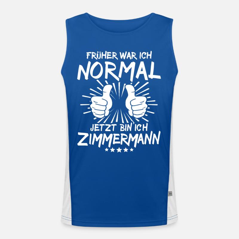 Zimmermann Funktionelles Kontrast-Tank Top für Männer 