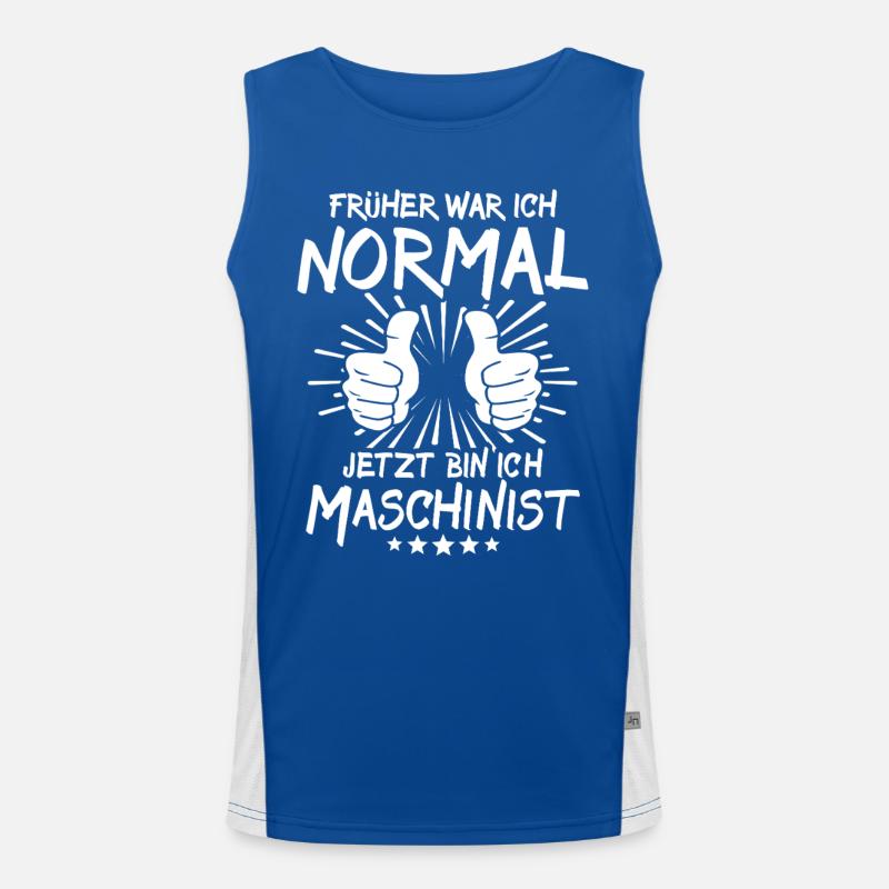 Engineer Men's Functional Contrast Tank Top 