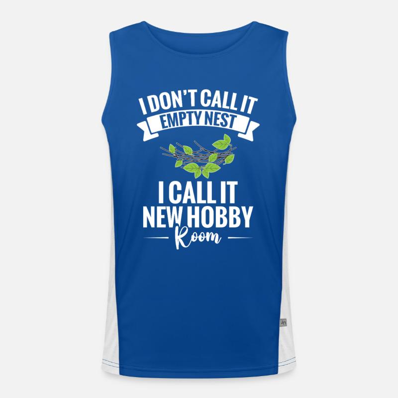 Empty-Nest-Mama von Highschool-Absolvent Empty-Nester Funktionelles Kontrast-Tank Top für Männer 