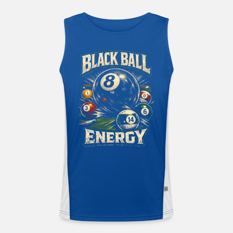 Billard à 8 billes Débardeur respirant contrasté Homme 