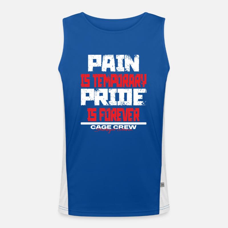 cage_crew_MMA_Mixed Martial arts Funktionelles Kontrast-Tank Top für Männer 
