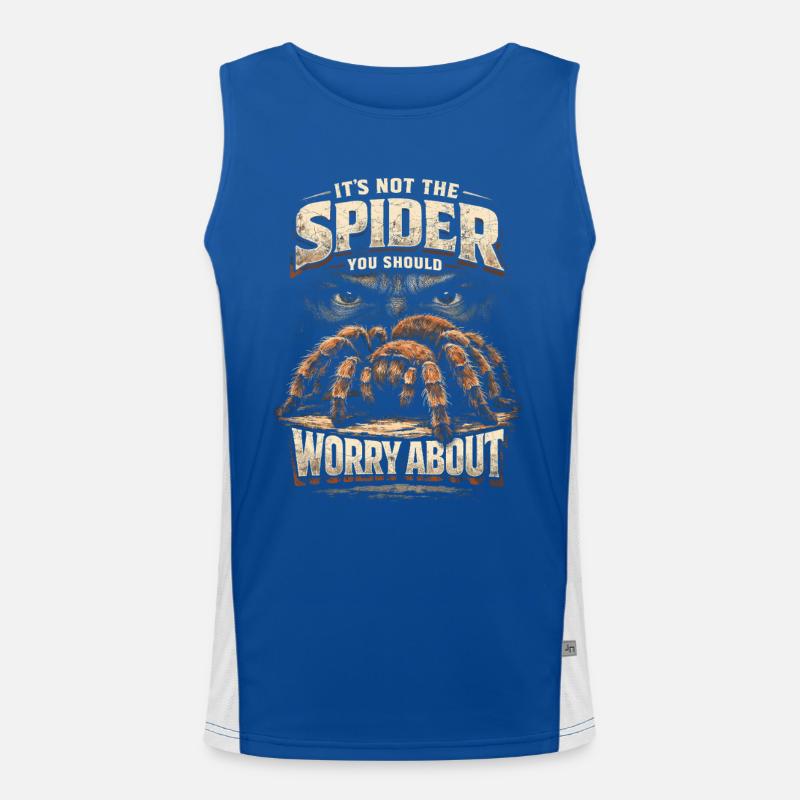 Tarentula : pas l’araignée dont tu devrais t’inquiéter Débardeur respirant contrasté Homme 