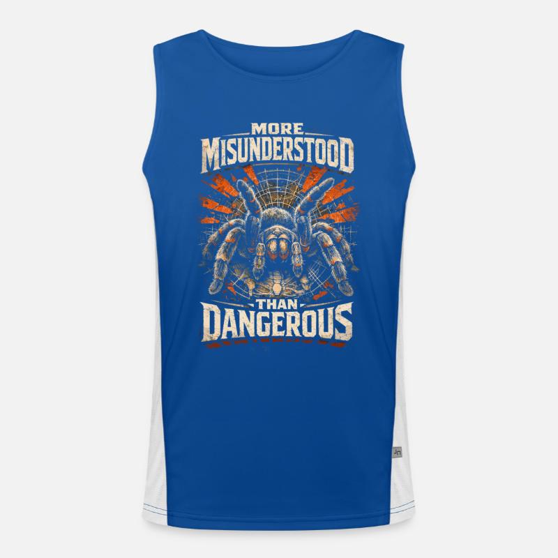 Tarentula Plus incomprise Débardeur respirant contrasté Homme 