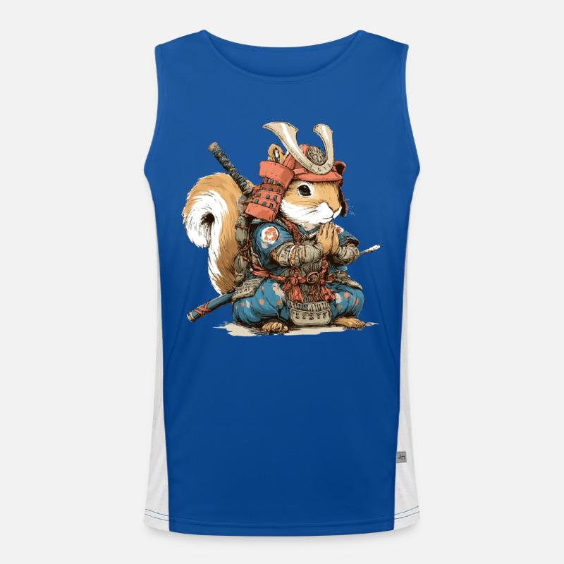 Armure Samouraï Écureuil Débardeur respirant contrasté Homme 