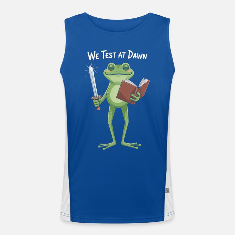 Wir testen bei Dawn Frog Knight Funktionelles Kontrast-Tank Top für Männer 