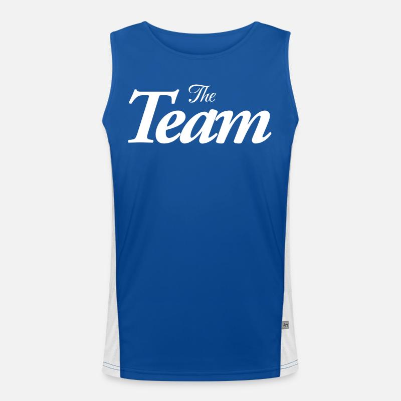 The Team Men's Functional Contrast Tank Top 