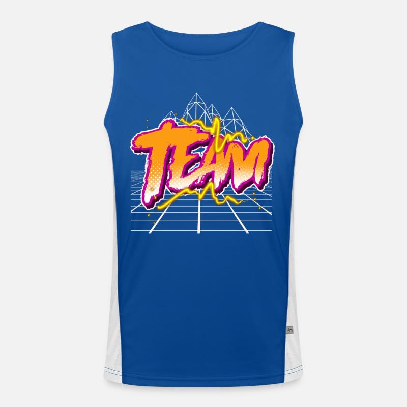 Team Men's Functional Contrast Tank Top 