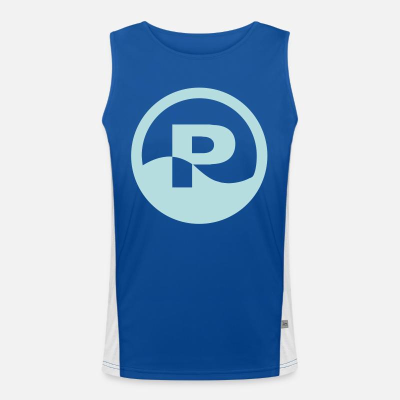 Pool Funktionelles Kontrast-Tank Top für Männer 