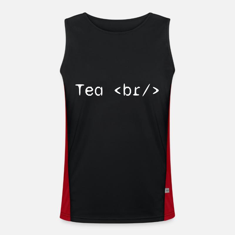 Tee Webentwickler Humor lustig Funktionelles Kontrast-Tank Top für Männer 