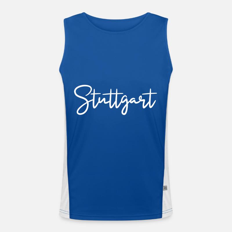 Stuttgart Funktionelles Kontrast-Tank Top für Männer 