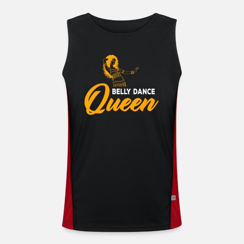 Belly Dance Dance Dance Dancer Oriental Men's Functional Contrast Tank Top 