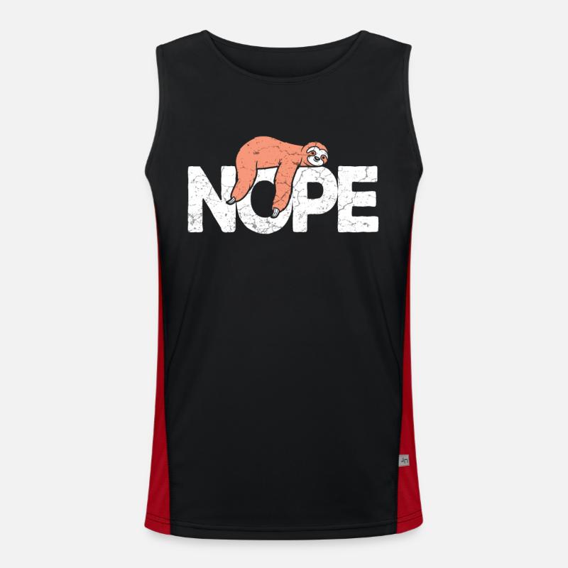 Sloth sloth Men's Functional Contrast Tank Top 