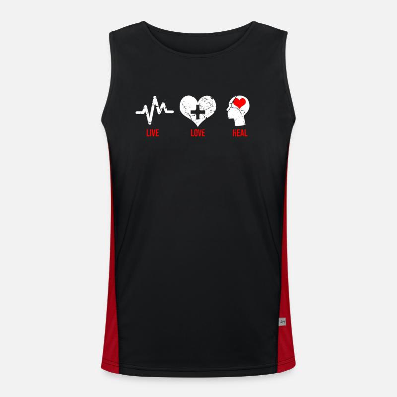 medicine Men's Functional Contrast Tank Top 