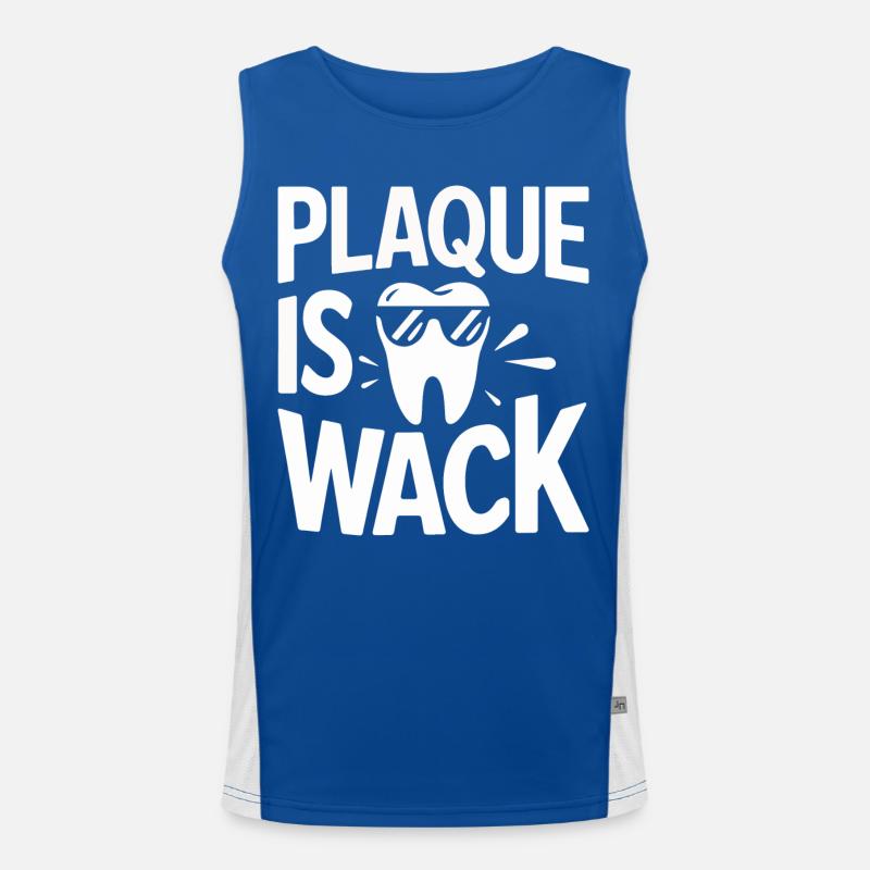 Dentist Dental Assistant Teeth Men's Functional Contrast Tank Top 