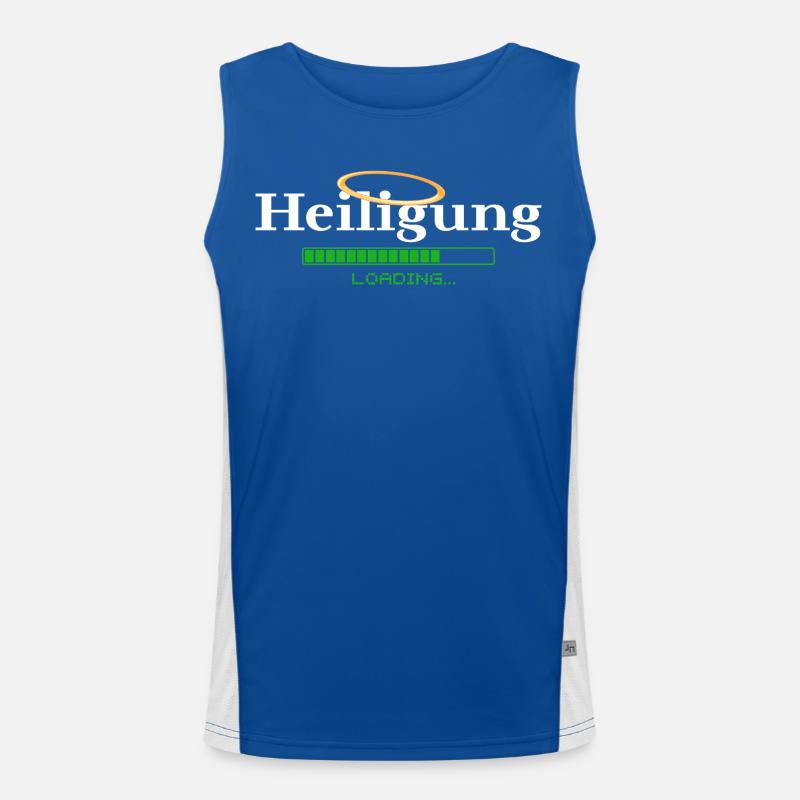 Heiligung - loading - Heiligenschein Men's Functional Contrast Tank Top 