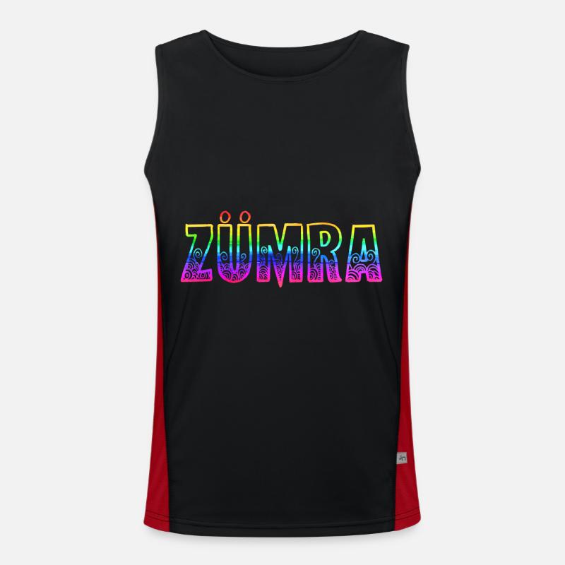 Zümra RS Rainbow Men's Functional Contrast Tank Top 