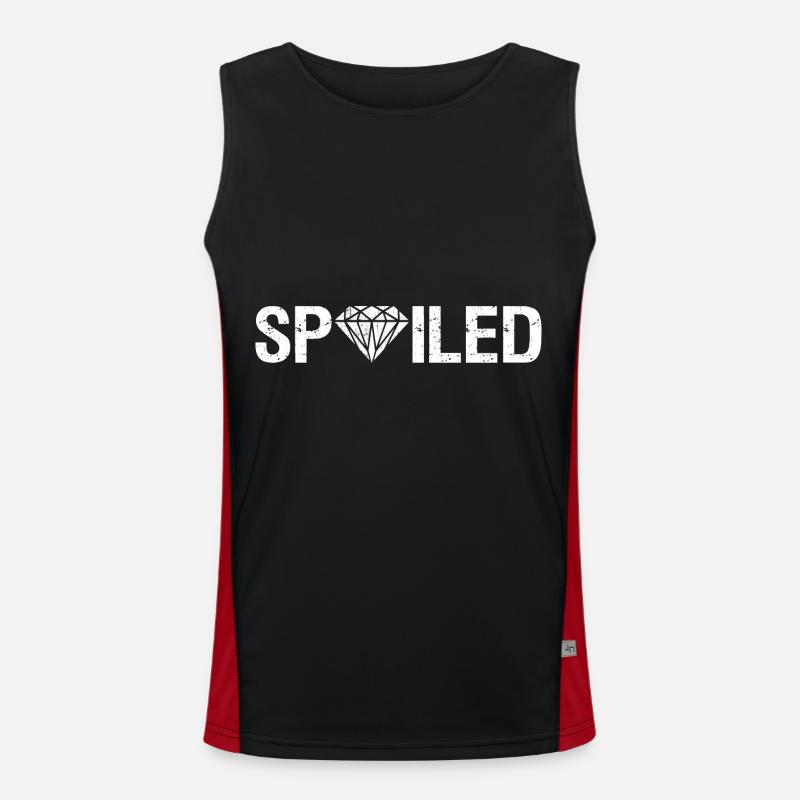 Diamant gâté Débardeur respirant contrasté Homme 