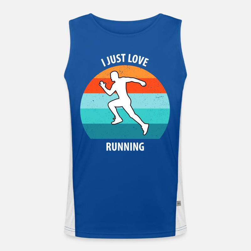 Jog Men's Functional Contrast Tank Top 