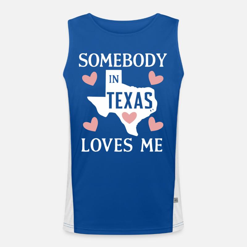 Texas State Texans Texas Men's Functional Contrast Tank Top 