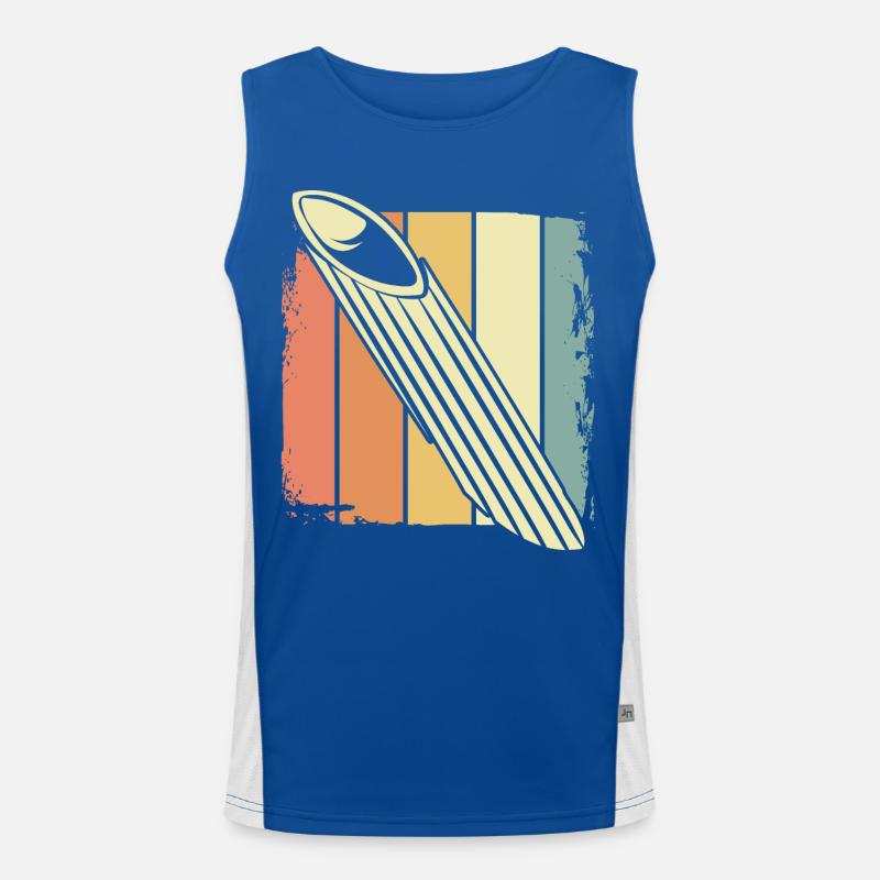 Nudel Funktionelles Kontrast-Tank Top für Männer 