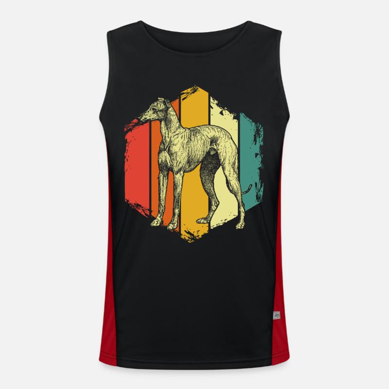 greyhound Men's Functional Contrast Tank Top 
