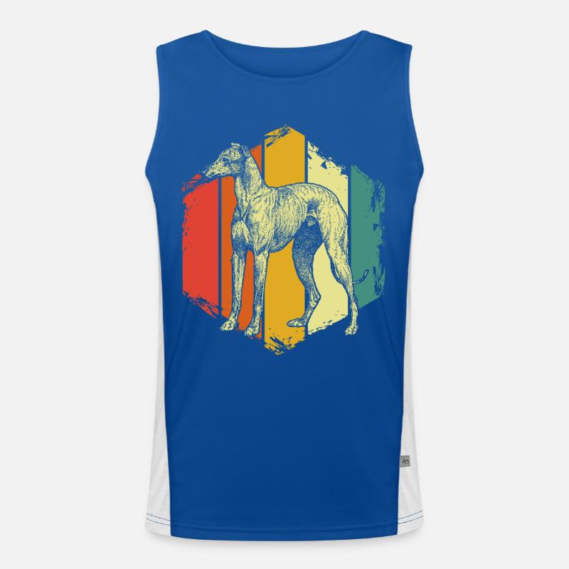 Le lévrier Débardeur respirant contrasté Homme 