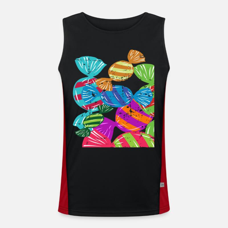 Candies Men's Functional Contrast Tank Top 