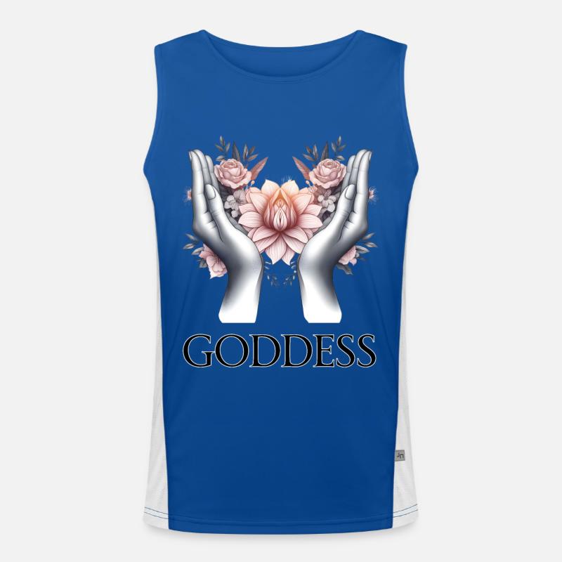GODDESS (subtitle) #036 Men's Functional Contrast Tank Top 