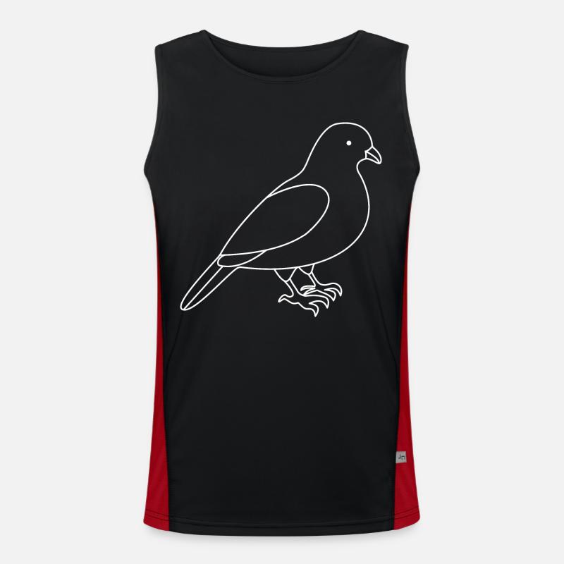 Colombe Débardeur respirant contrasté Homme 