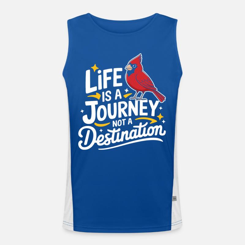 Kardinal Rotkardinal Vogel Roter Kardinal Funktionelles Kontrast-Tank Top für Männer 