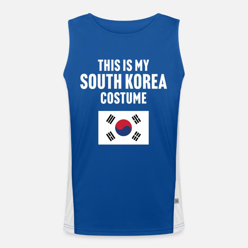 C’est mon costume de Corée du Sud Débardeur respirant contrasté Homme 
