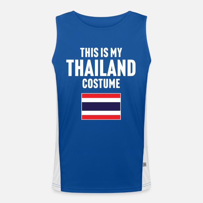 C’est mon costume de Thaïlande Débardeur respirant contrasté Homme 