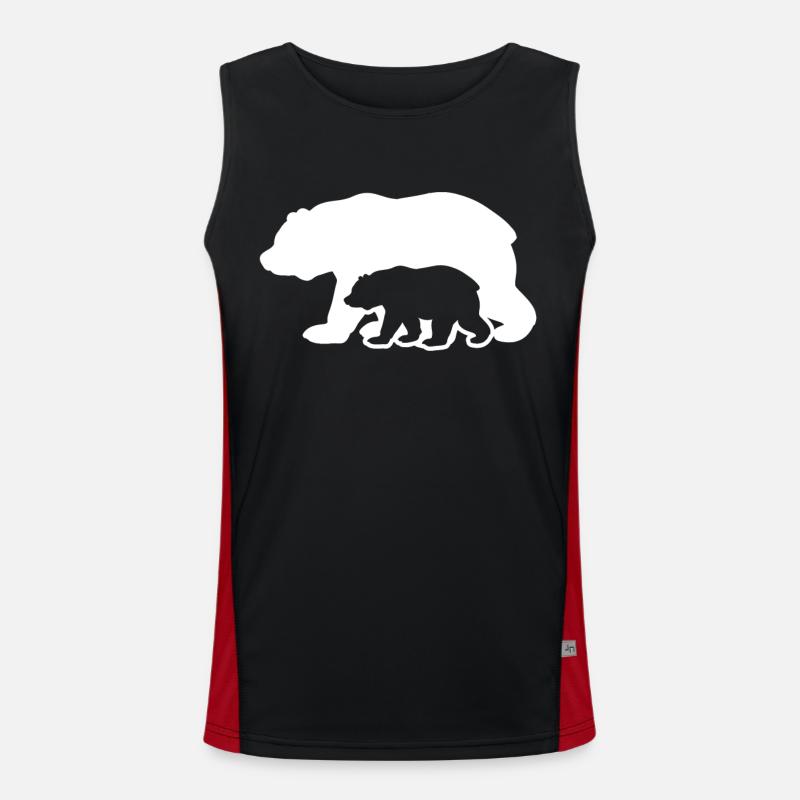 Autismus Geschenk Asperger Awareness ADHS Trisomie Funktionelles Kontrast-Tank Top für Männer 