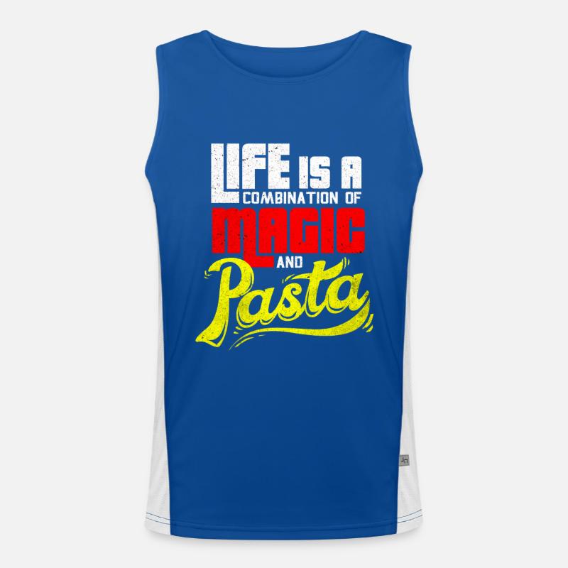 Pasta Men's Functional Contrast Tank Top 