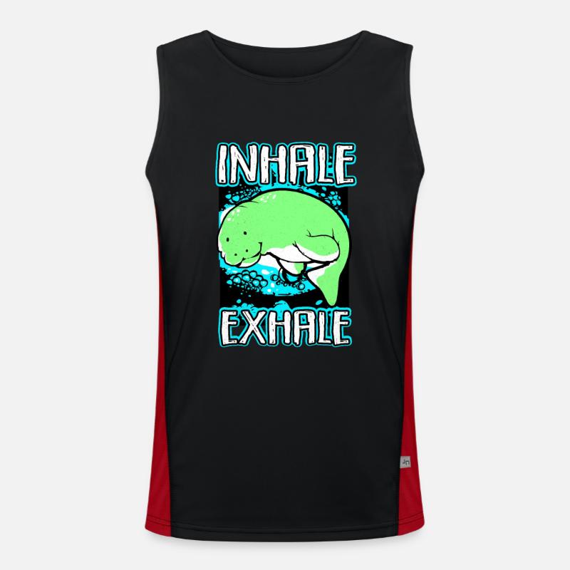 Manatee Men's Functional Contrast Tank Top 