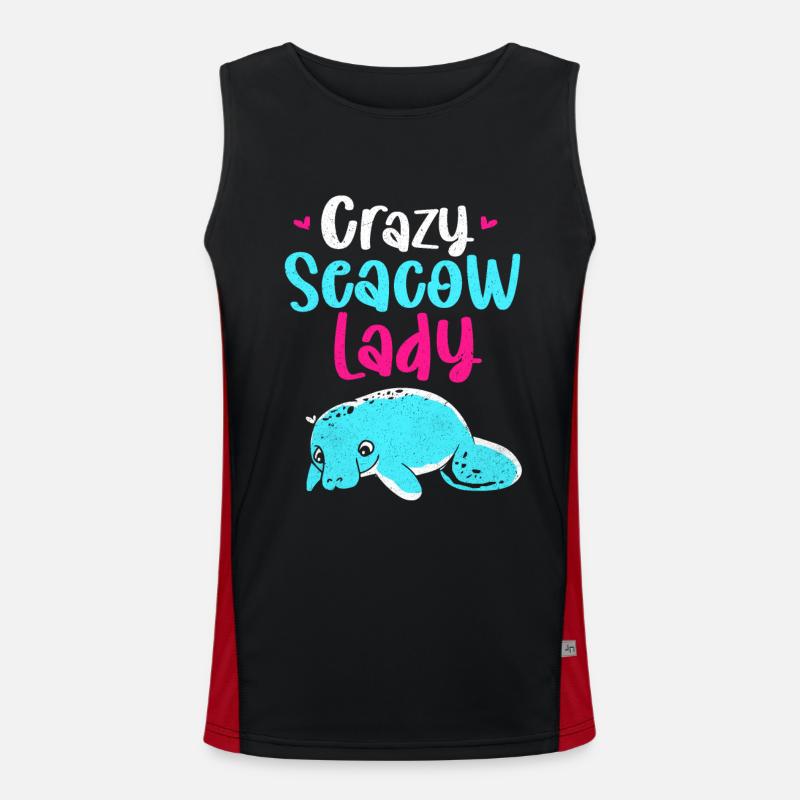 Manatee Men's Functional Contrast Tank Top 