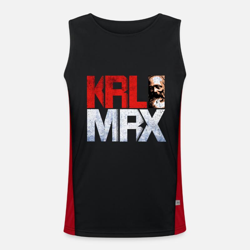 Communism Men's Functional Contrast Tank Top 