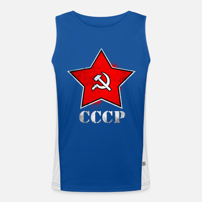 Communisme Débardeur respirant contrasté Homme 