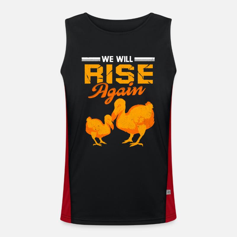 Dodo Men's Functional Contrast Tank Top 