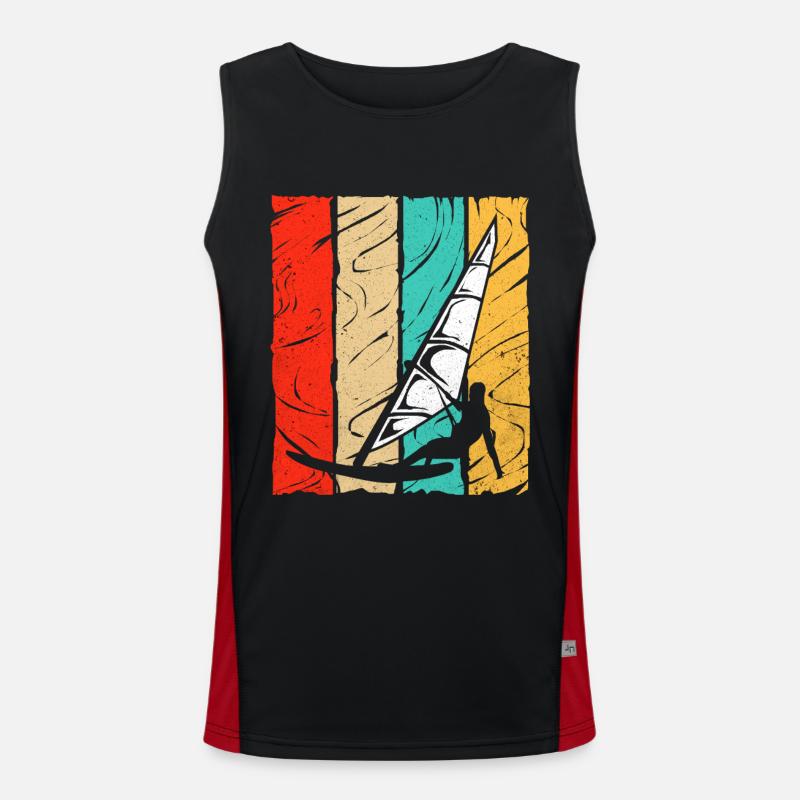 Planche à voile Débardeur respirant contrasté Homme 