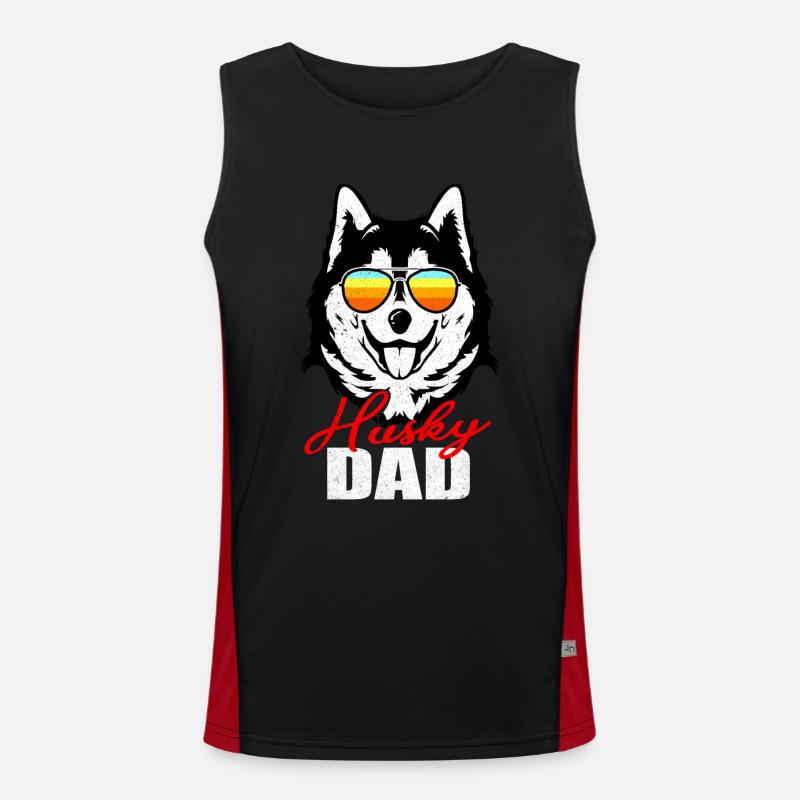 Husky Men's Functional Contrast Tank Top 