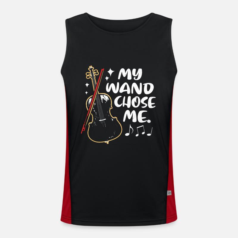 Cello Funktionelles Kontrast-Tank Top für Männer 
