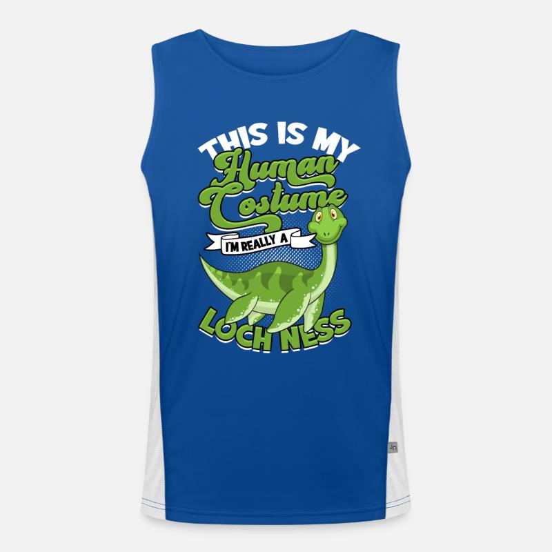 lochlochlochness geschenkidee geschenk Funktionelles Kontrast-Tank Top für Männer 