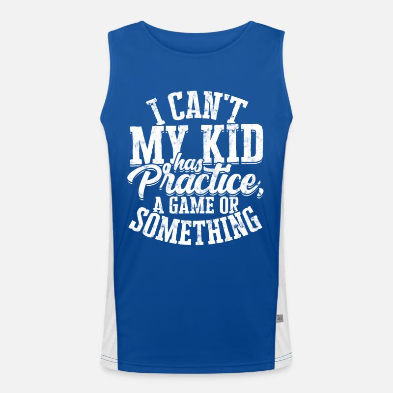 eltern geschenk mutter geschenkidee vater familie Funktionelles Kontrast-Tank Top für Männer 