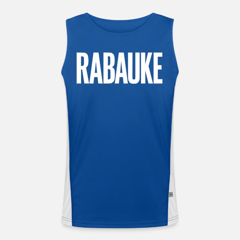 Rabauke Funktionelles Kontrast-Tank Top für Männer 