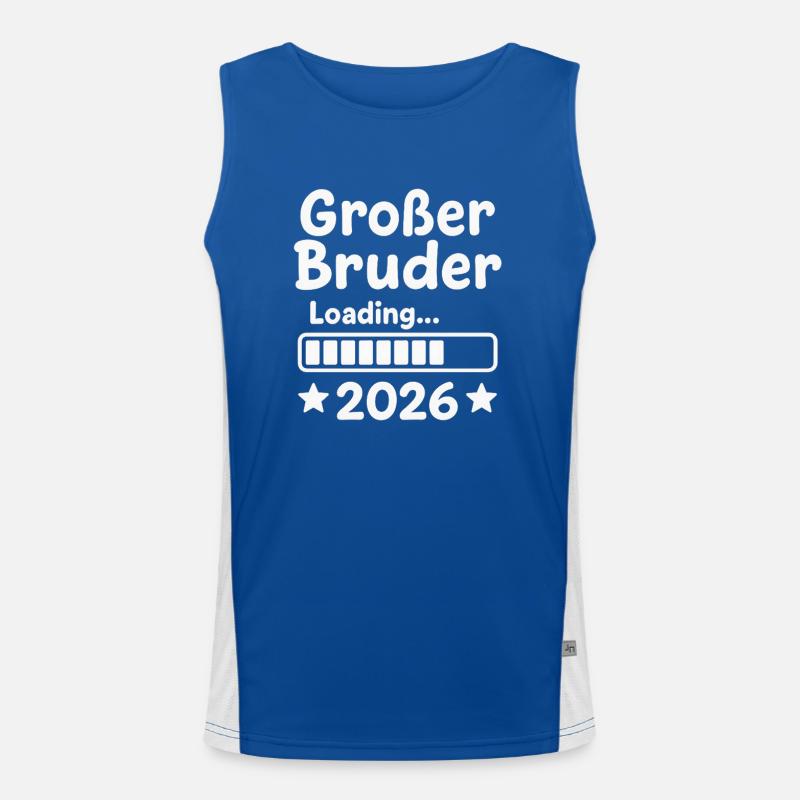 Großer Bruder Loading... 2026 Funktionelles Kontrast-Tank Top für Männer 