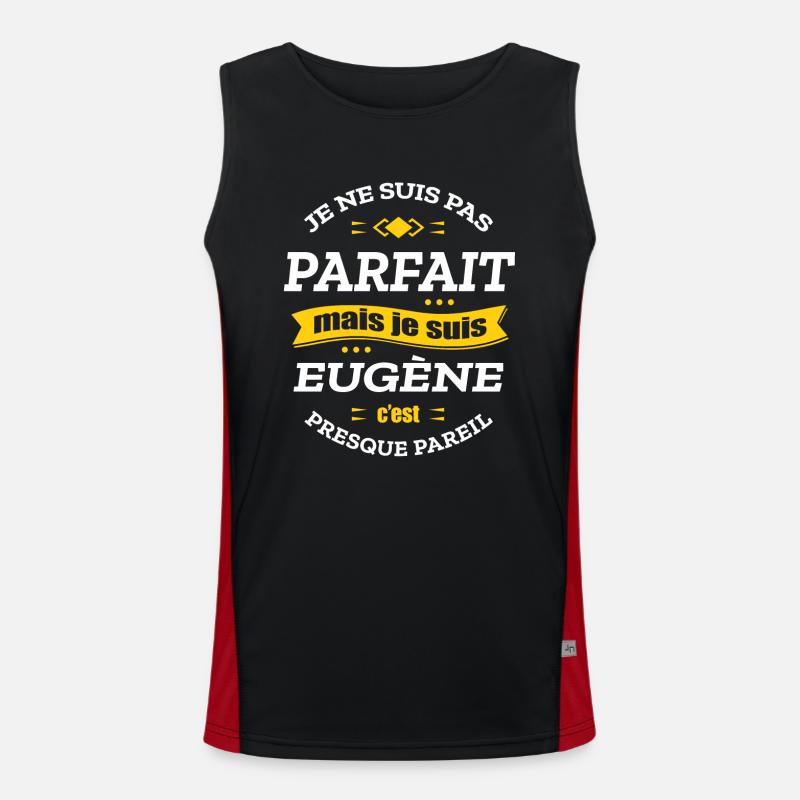 EUGÈNE PARFAIT - PRENOM EUGÈNE Débardeur respirant contrasté Homme 